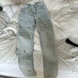 Stylish Embroidered Women Jeans